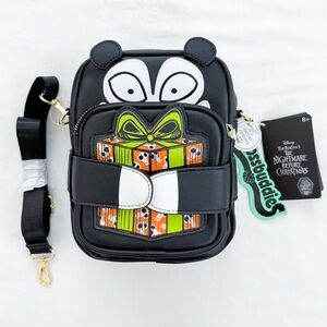 Disney Nightmare Before Christmas Vampire Teddy Loungefly Crossbody Bag NWT NIB